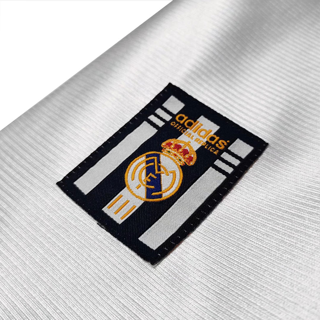 Maillot de football domicile homme Real Madrid 1999/00 Rétro RAUL #7