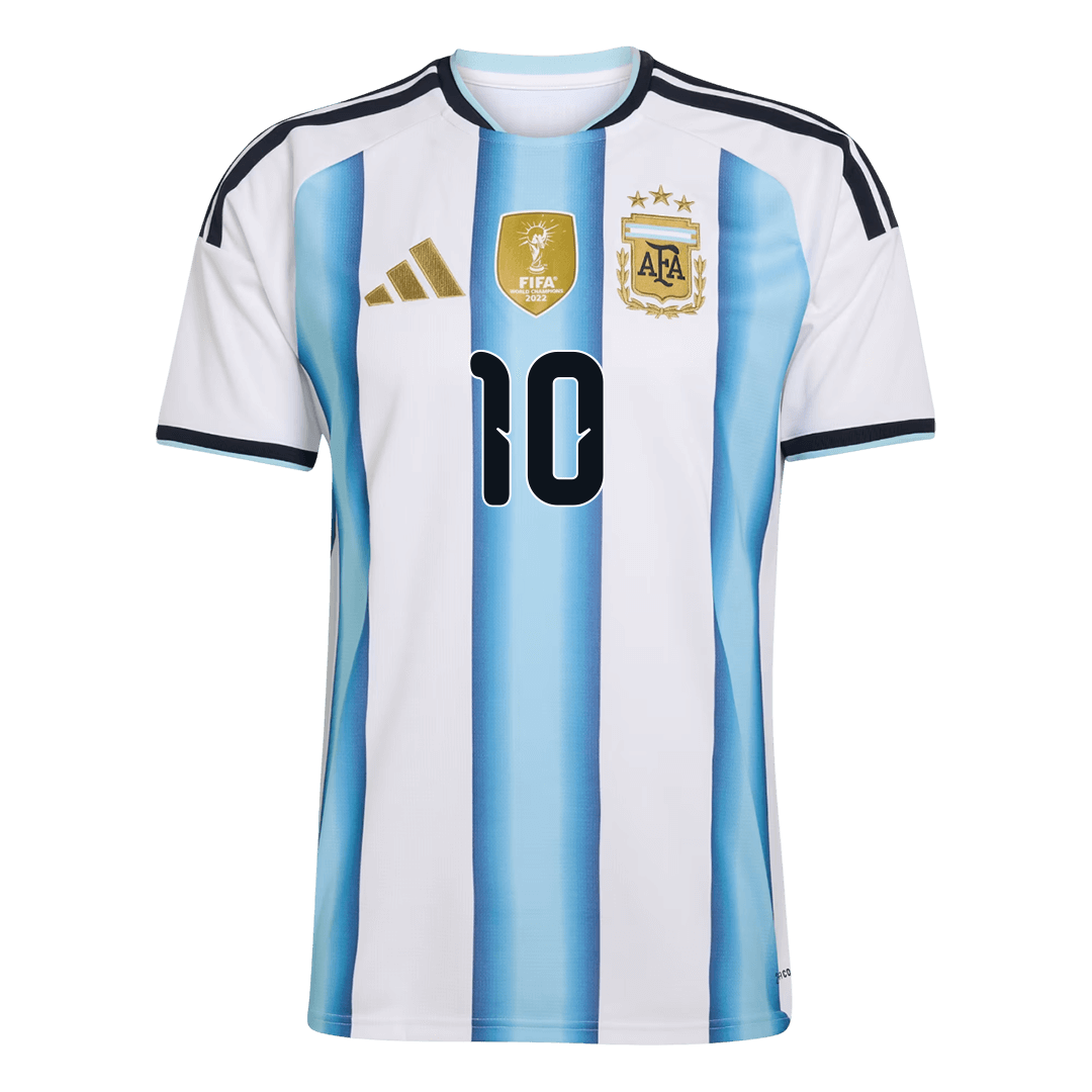 Maillot de football domicile homme Argentine Coupe du Monde 2026 MESSI #10 [PREMIUM]