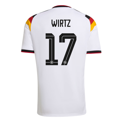 Maillot de Foot Domicile Homme Allemagne Coupe du Monde 2026 WIRTZ #17