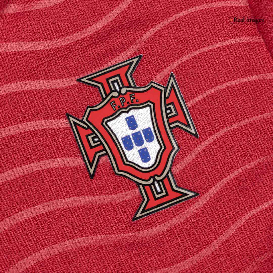 Kid's RONALDO #7 Portugal World Cup 2026 Home Soccer Jersey Kit [PREMIUM]