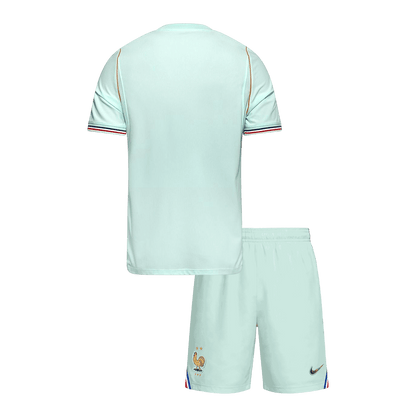 Ensemble maillot de football extérieur Coupe du Monde 2026 France pour enfant