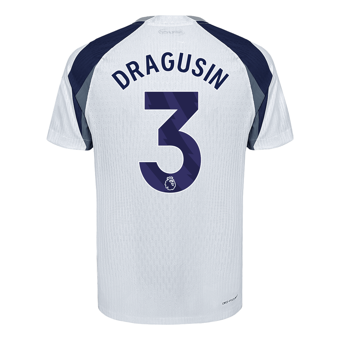Maillot de foot domicile Homme Tottenham Hotspur 2025/26 - Version Joueur - DRAGUSIN #3 - Coupe ajustée