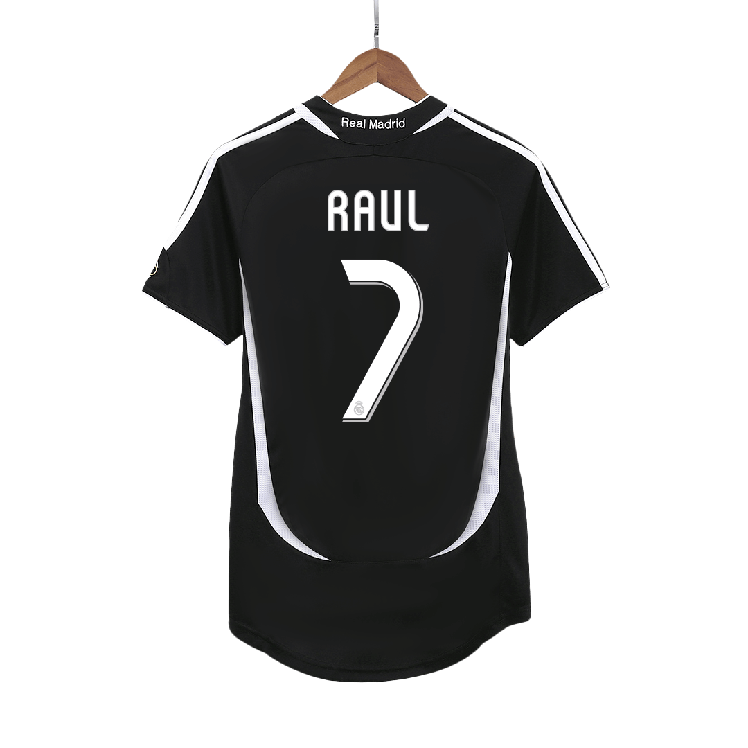 Maillot de foot extérieur Rétro RAUL #7 Homme Real Madrid 2006/07