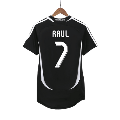Maillot de foot extérieur Rétro RAUL #7 Homme Real Madrid 2006/07
