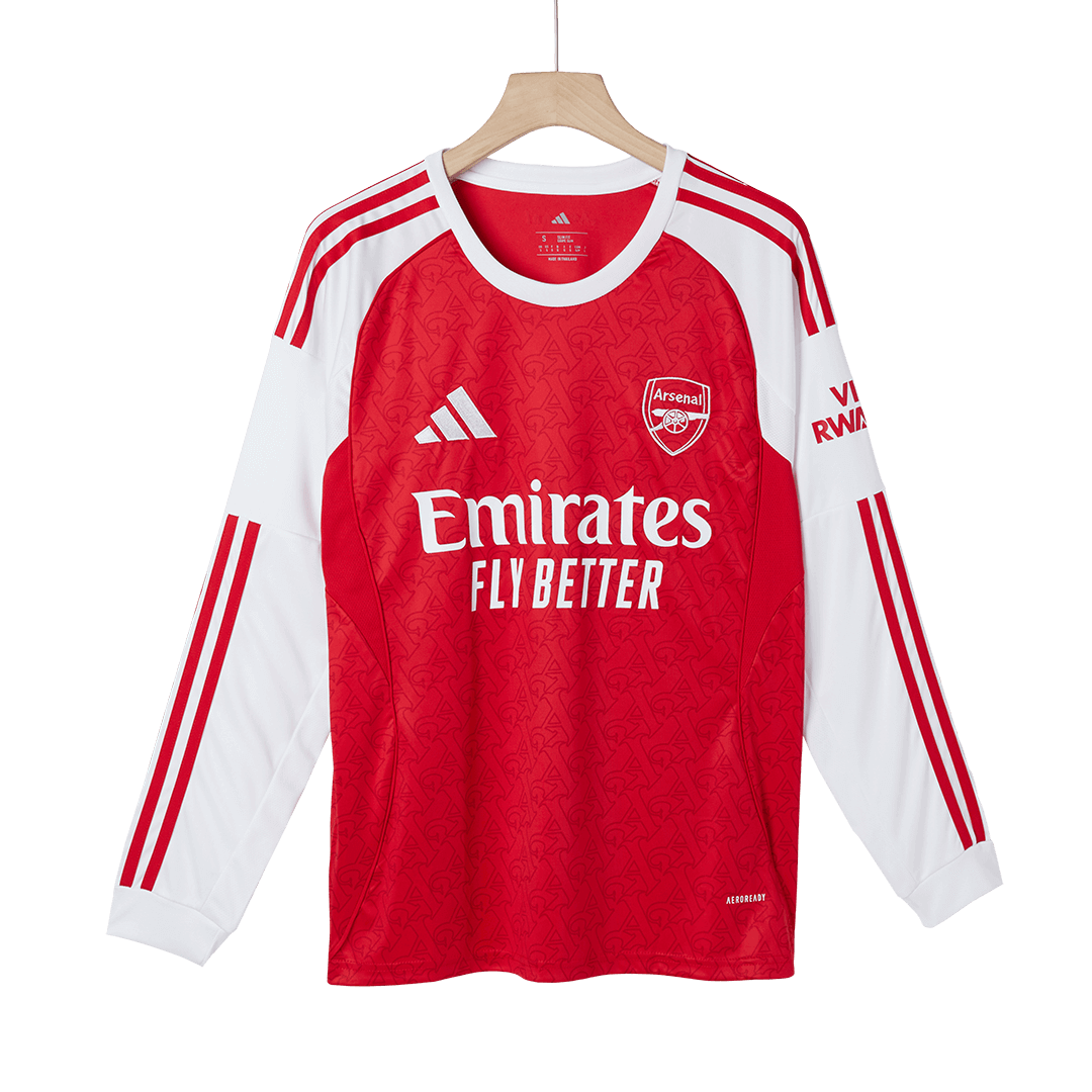 Maillot de football domicile manches longues Arsenal Homme 2025/26