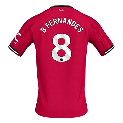 Maillot de foot domicile Manchester United 2025/26 B.FERNANDES #8 pour homme [PREMIUM]