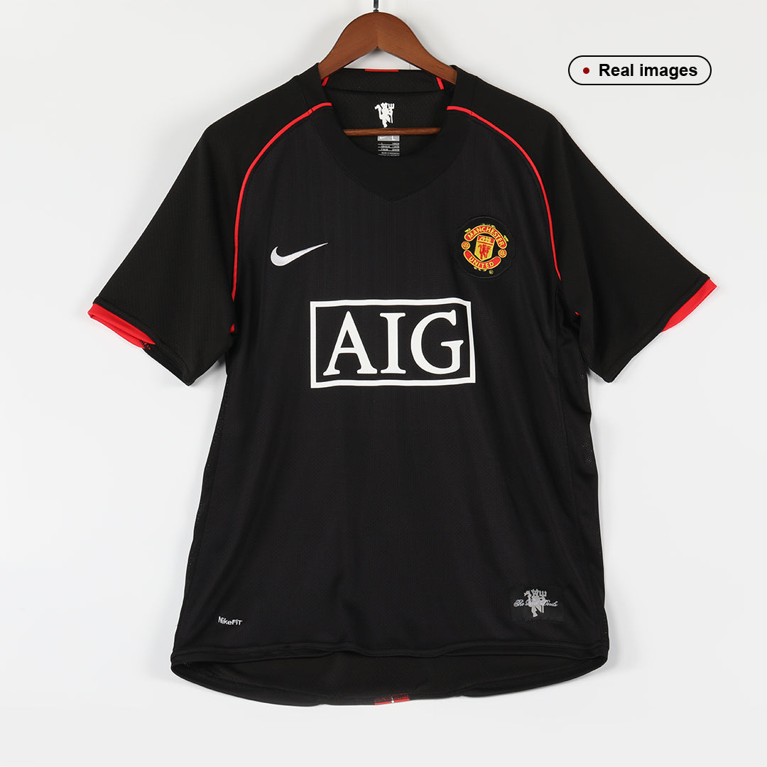 Maillot de football rétro extérieur Manchester United 2007/08 pour homme