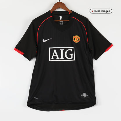 Maillot de football rétro extérieur Manchester United 2007/08 pour homme