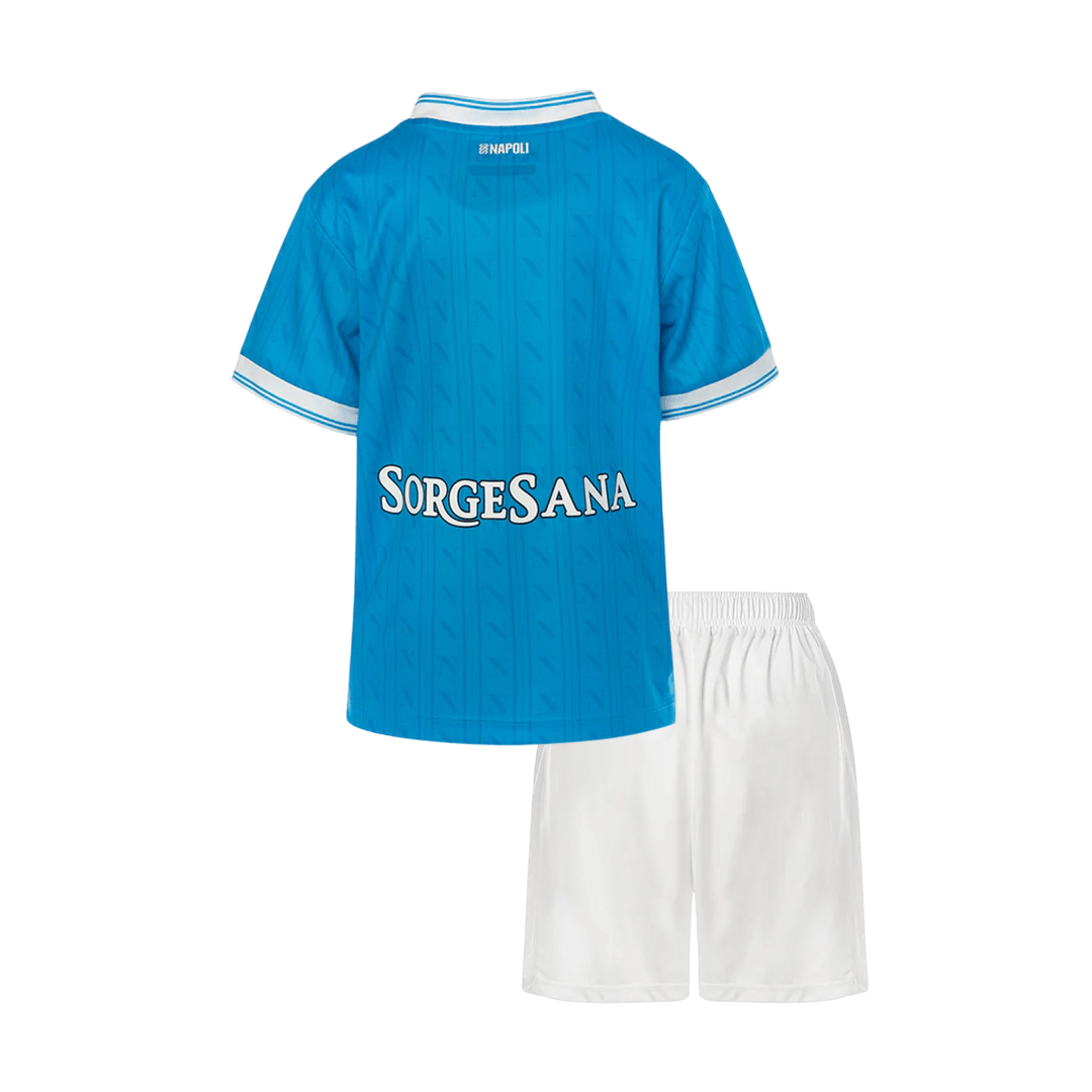 Ensemble Maillot Domicile de Football Napoli 2025/26 pour Enfant