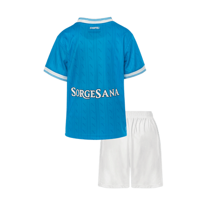 Ensemble Maillot Domicile de Football Napoli 2025/26 pour Enfant