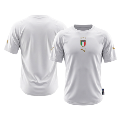 Maillot de Foot Rétro Homme Italie Extérieur 2004