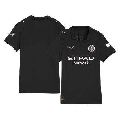 Maillot de football extérieur Manchester City 2025/26 pour femme
