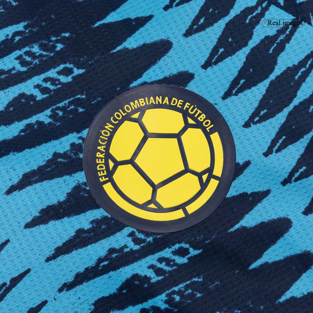 Maillot de football extérieur coupe ajustée version joueur pour homme – Coupe du monde 2026 Colombie