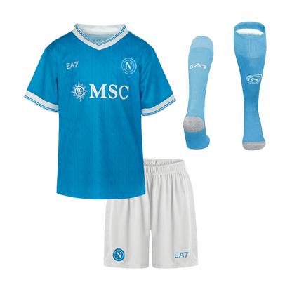 Ensemble de survêtement de football domicile enfant Napoli 2025/26
