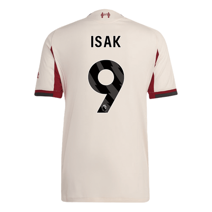 Maillot de foot extérieur ISAK ##9 Liverpool 2025/26 version joueur homme - Coupe ajustée