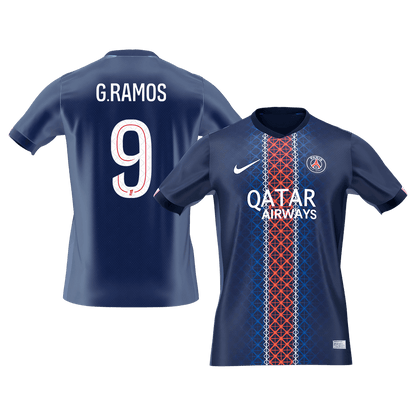 Maillot de football domicile G.RAMOS #9 PSG 2025/26 pour homme [PREMIUM]