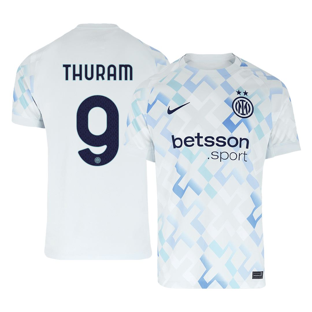 Maillot de foot extérieur Inter Milan 2025/26 Homme THURAM #9
