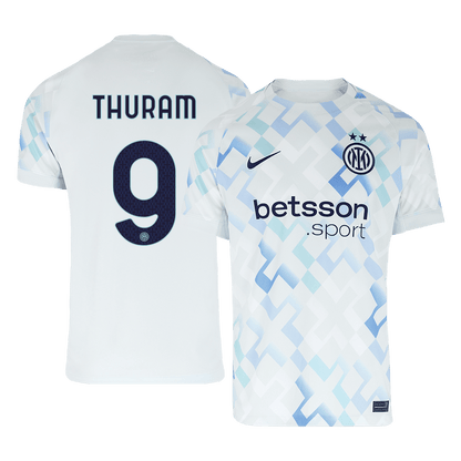 Maillot de foot extérieur Inter Milan 2025/26 Homme THURAM #9