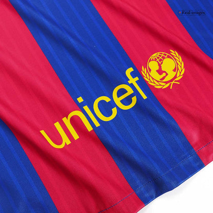Retro MESSI #10 Men's Barcelona 2016/17 Home Soccer Jersey