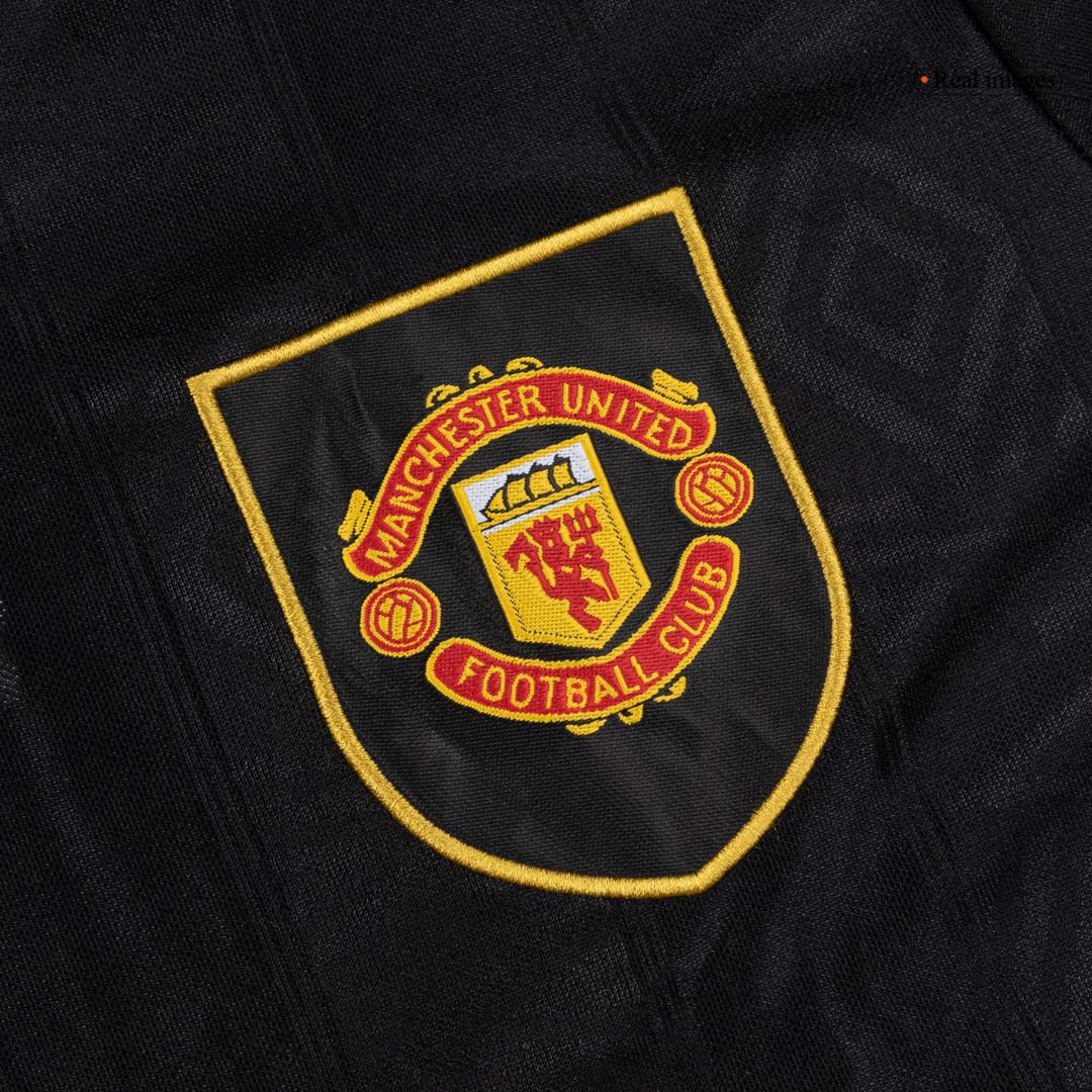 Maillot de football rétro extérieur Manchester United 1993/94 pour homme