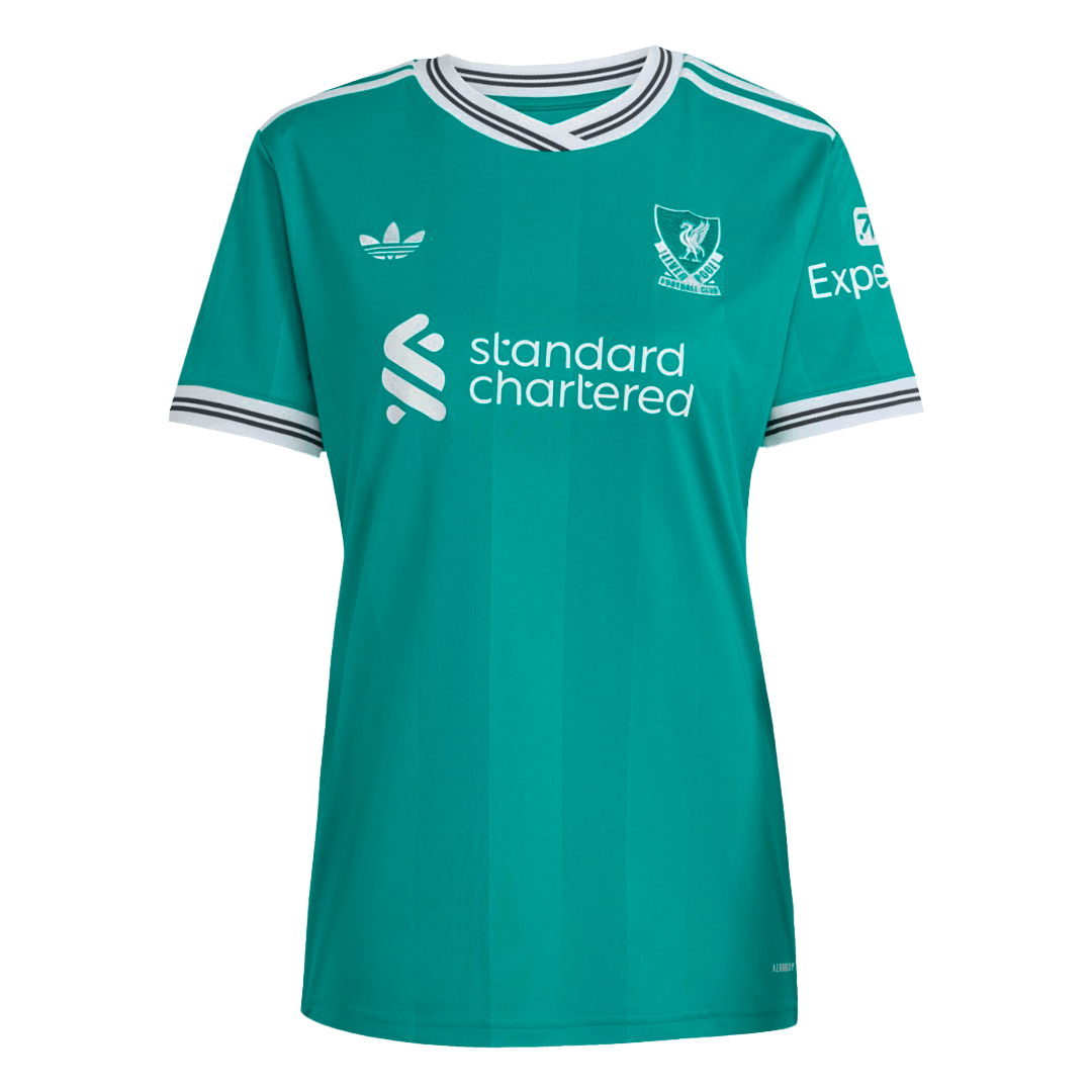 Maillot de football extérieur third femme Liverpool 2025/26
