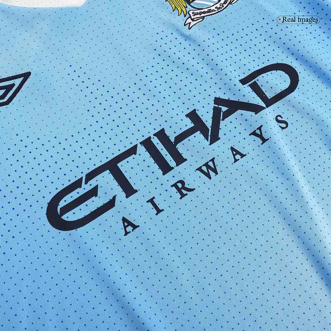Maillot de foot domicile rétro Manchester City 2011/12 pour homme