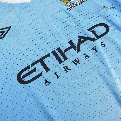 Maillot de foot domicile rétro Manchester City 2011/12 pour homme