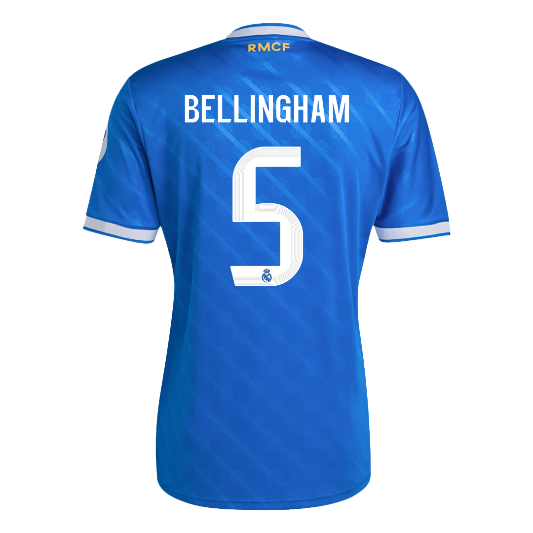 Maillot de foot BELLINGHAM #5 Real Madrid Troisième Extérieur Homme 2025/26