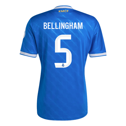 Maillot de foot BELLINGHAM #5 Real Madrid Troisième Extérieur Homme 2025/26