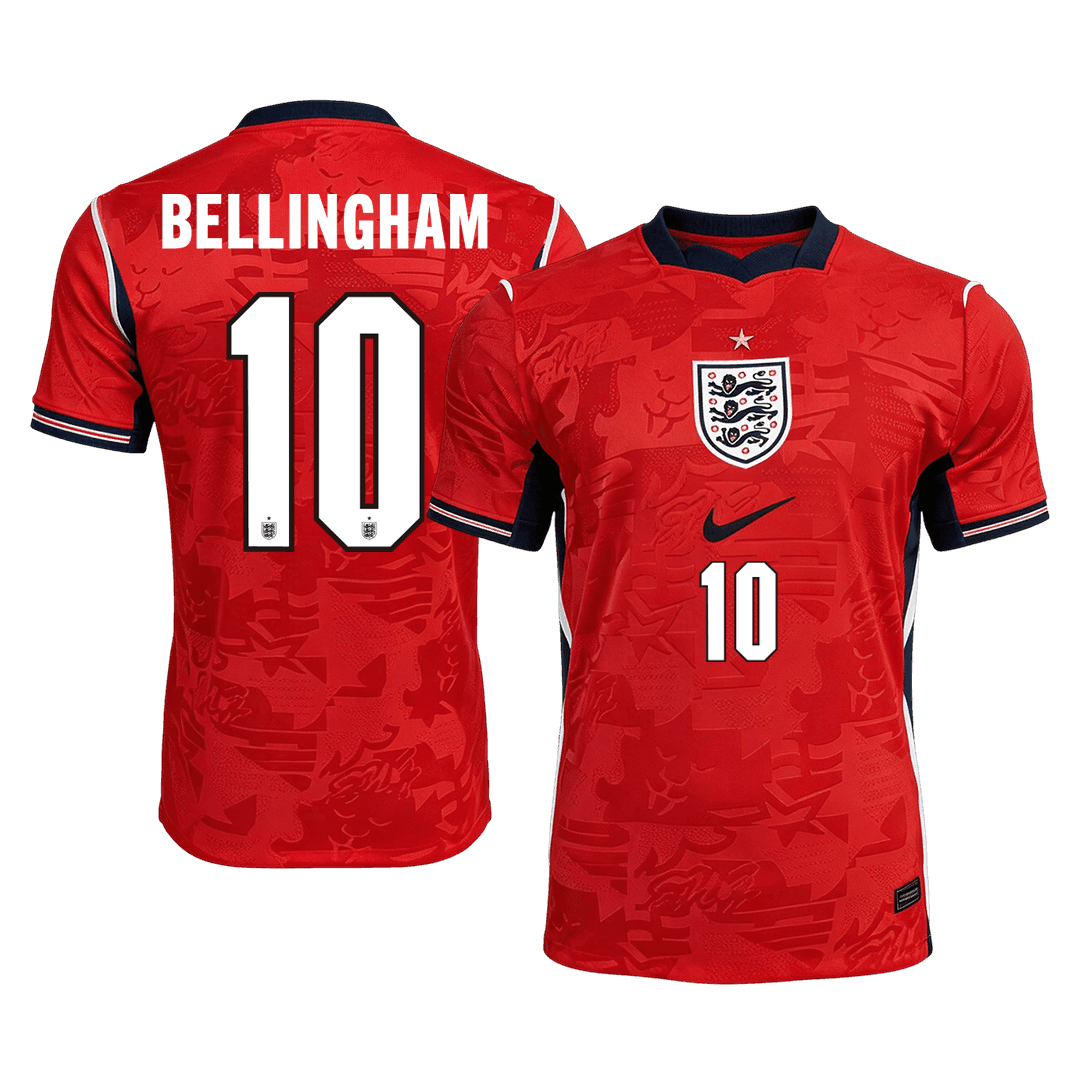 BELLINGHAM #10 Men's England World Cup 2026 Away Soccer Jersey