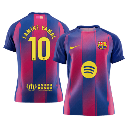 Maillot de foot domicile homme LAMINE YAMAL #10 Barcelone 2025/26 [PREMIUM]