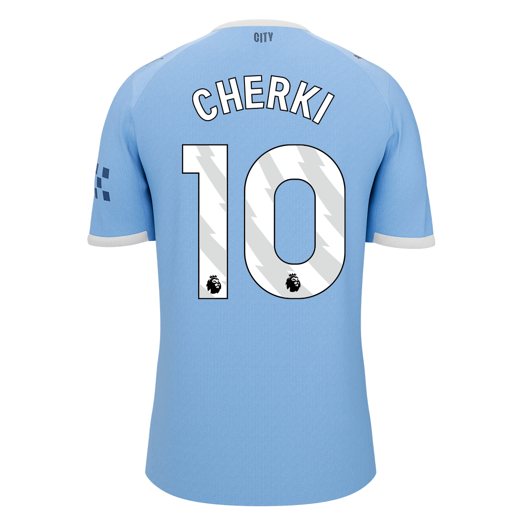 Maillot de foot domicile Manchester City 2025/26 pour homme CHERKI #10 [PREMIUM]