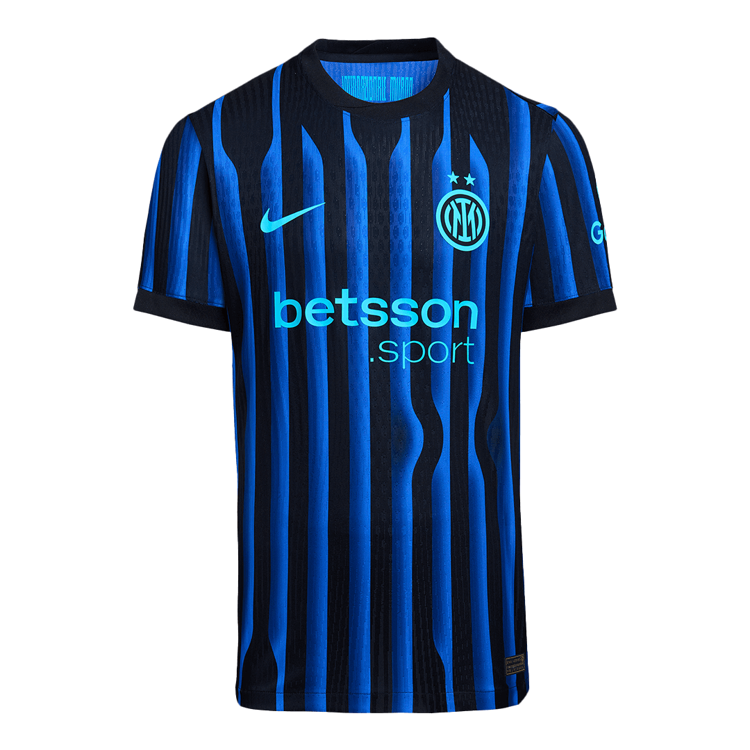 DUMFRIES #2 Maillot de foot domicile Inter Milan 2025/26 version joueur homme - Coupe ajustée