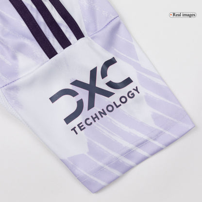 Maillot de foot extérieur Manchester United Femme 2025/26