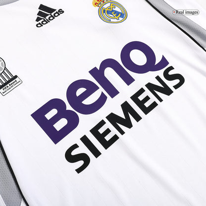 Retro Men's Real Madrid 2006/07 Home Soccer Jersey