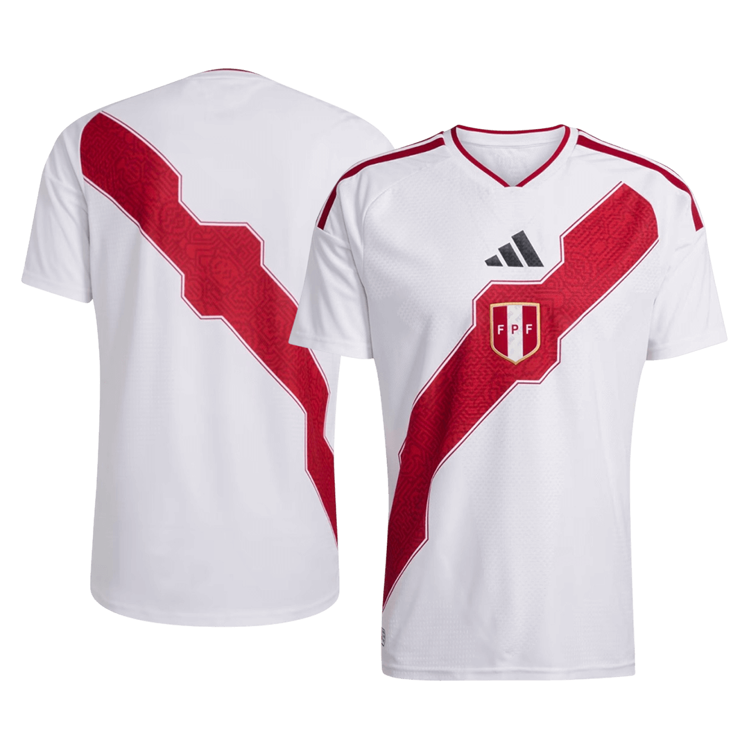 Maillot de Foot Domicile Homme Pérou Coupe du Monde 2026