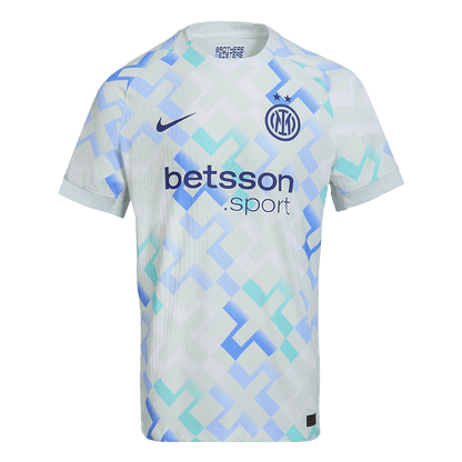DUMFRIES #2 Maillot de foot Inter Milan 2025/26 version joueur extérieur pour homme - Coupe ajustée