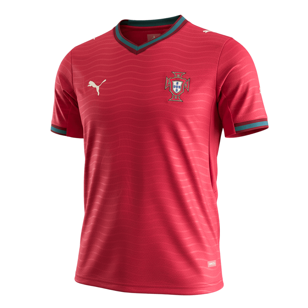 Maillot de foot domicile Portugal Coupe du Monde 2026 Homme