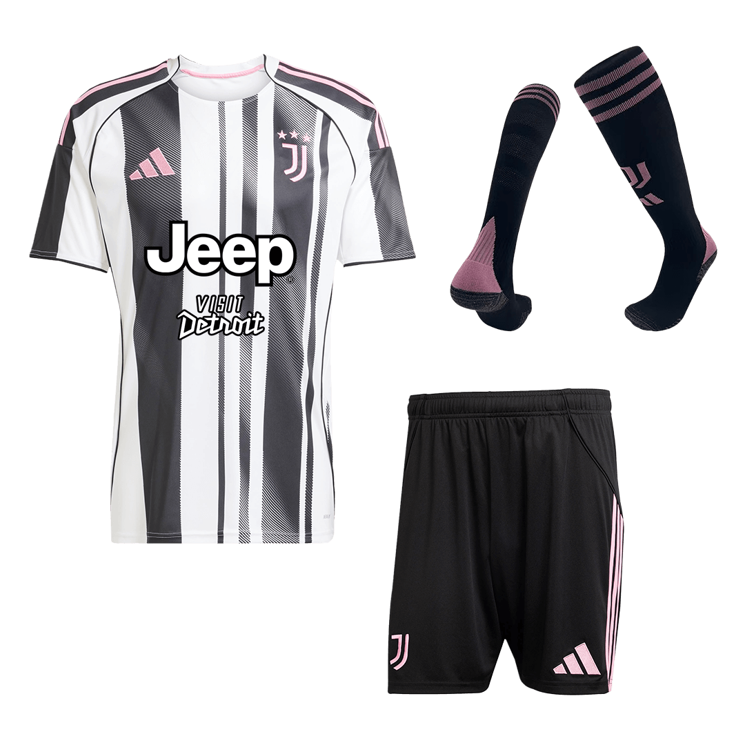 Ensemble complet Maillot Domicile Football Juventus Homme 2025/26