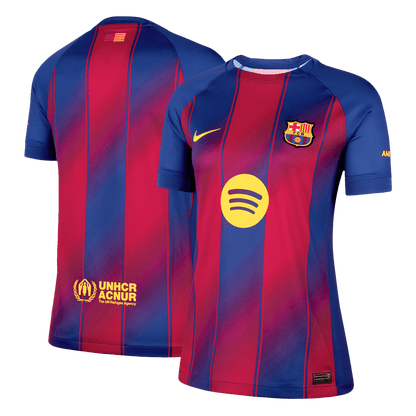 Maillot de football domicile du FC Barcelone 2025/26 pour femme