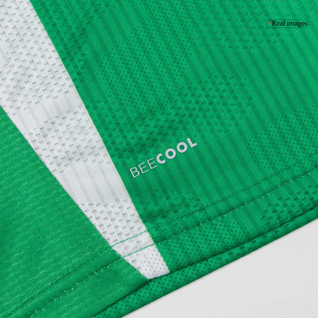 Maillot de football domicile Real Betis 2025/26 à manches longues pour homme