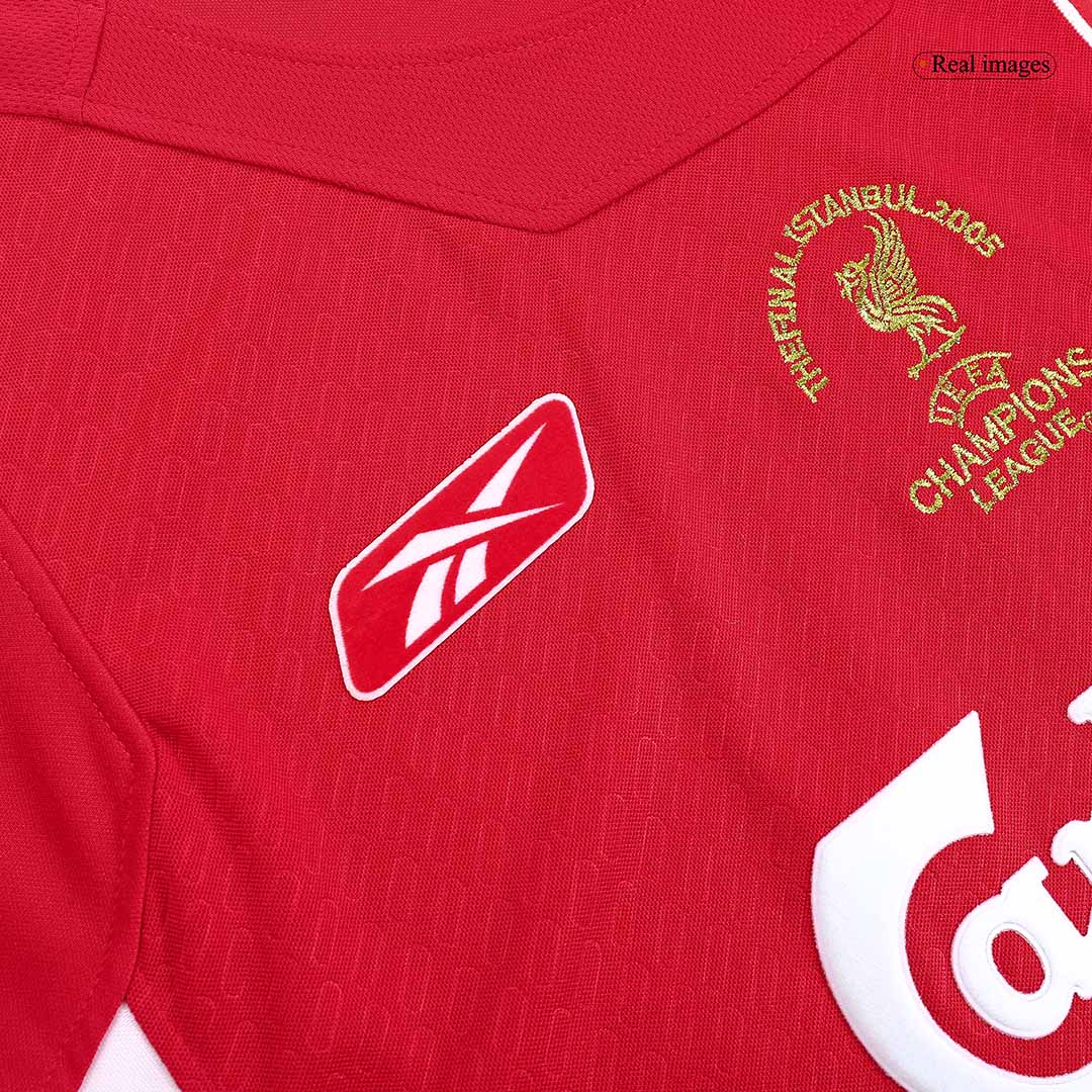 Maillot de foot rétro Liverpool UCL 2005 homme