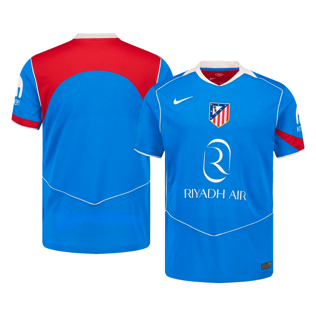 Men's Atletico Madrid 2025/26 Third Away Soccer Jersey Kit