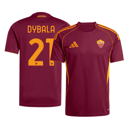 Maillot de foot domicile DYBALA #21 Homme Roma 2025/26