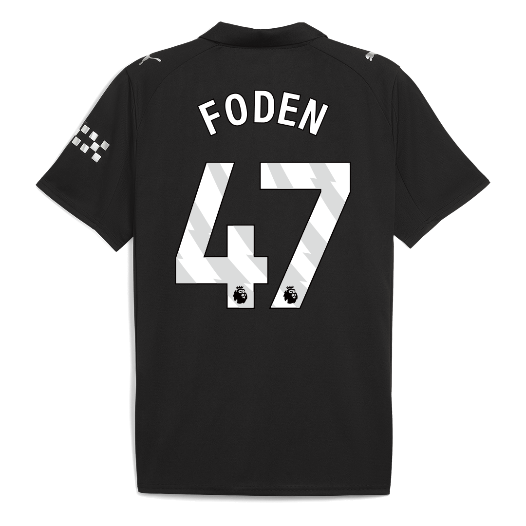 Maillot de Foot Extérieur Homme Manchester City 2025/26 - FODEN #47