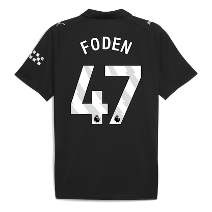 Maillot de Foot Extérieur Homme Manchester City 2025/26 - FODEN #47