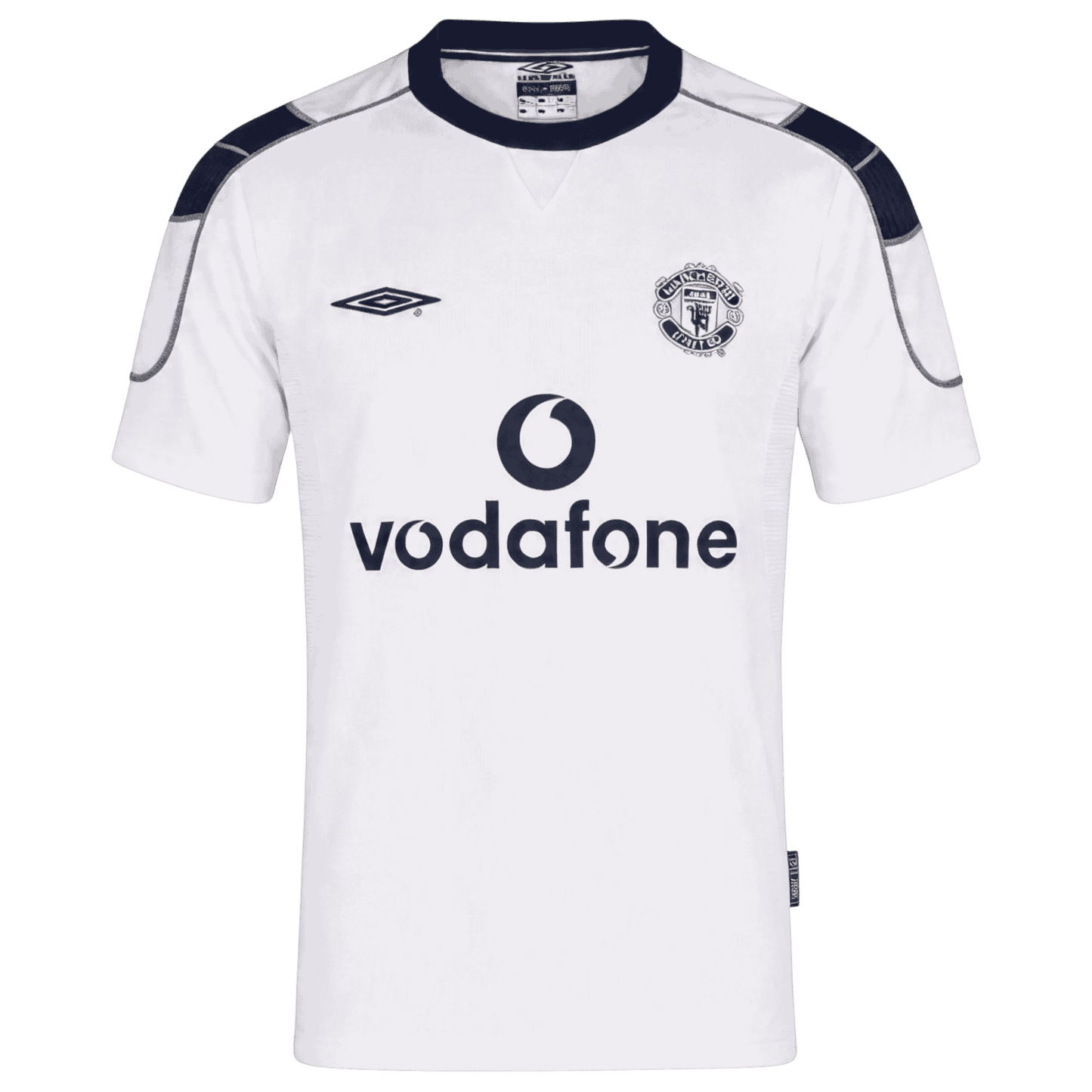 Maillot de Foot Rétro Homme Manchester United Domicile 2000/01