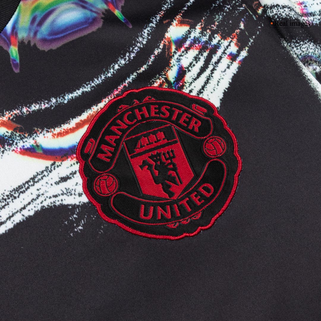 Maillot de football à manches longues Manchester United 2025/26 pour homme