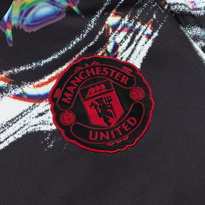 Maillot de football à manches longues Manchester United 2025/26 pour homme