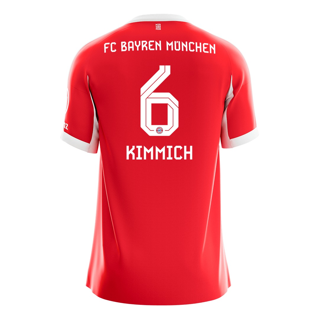 KIMMICH #6 Maillot de Foot Domicile Bayern Munich 2025/26 Homme [PREMIUM]